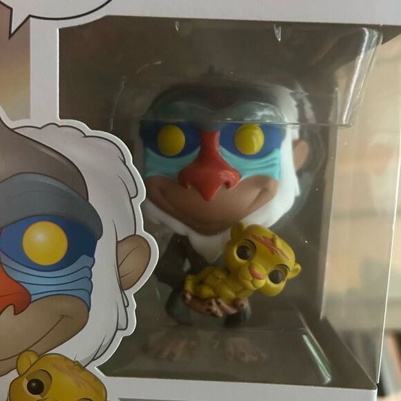 Funko Pop Disney Rafiki with Simba Figure 301 - Picture 6 of 11